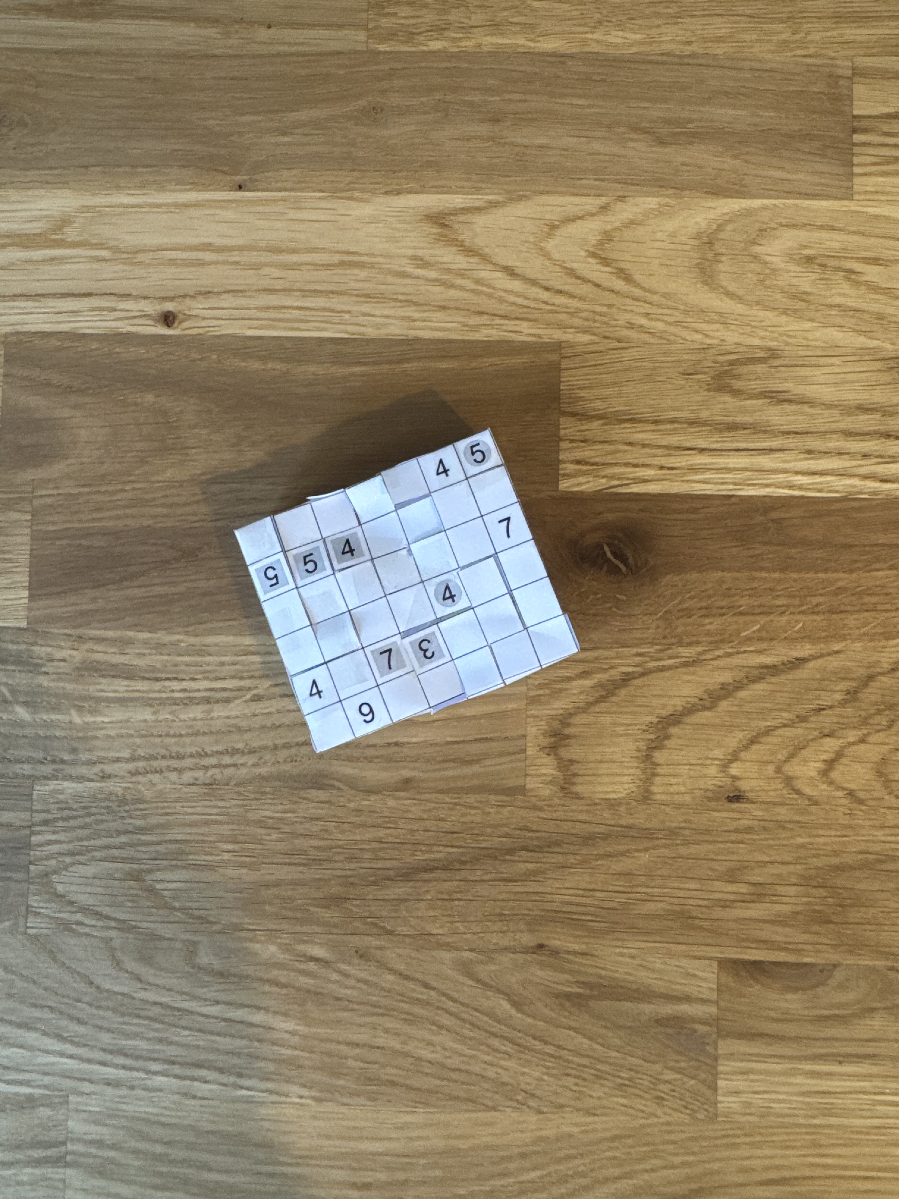 Final folded rectangle